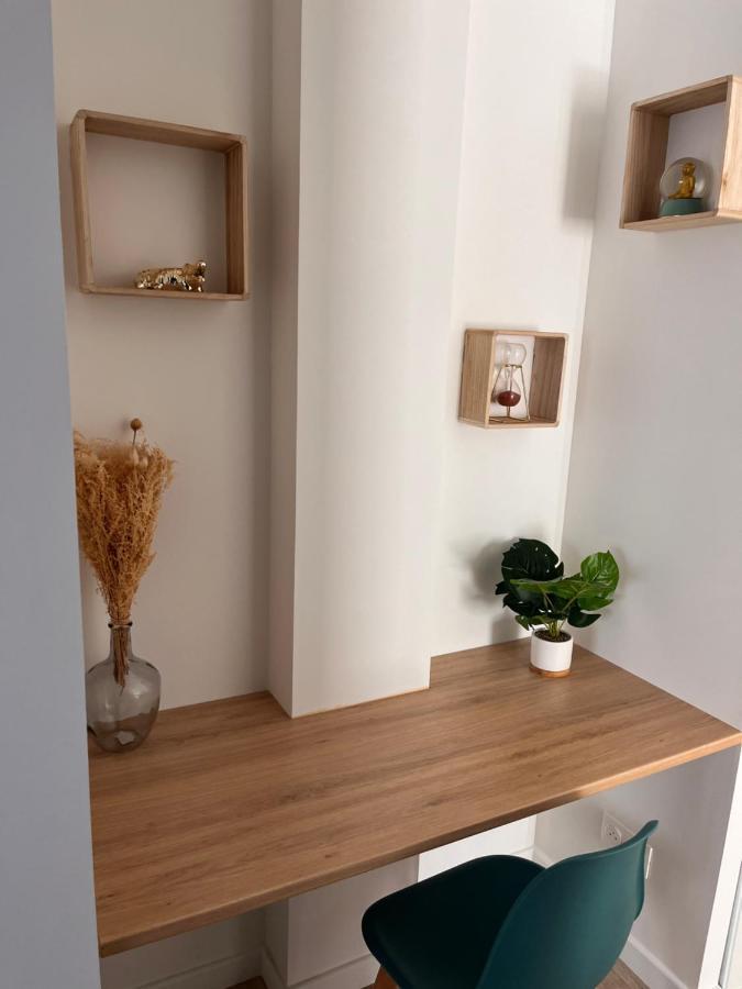 Studio Cosy Avec Terrasse, Proche Chantiers Et Airbus แซงต์-นาแซร์ ภายนอก รูปภาพ